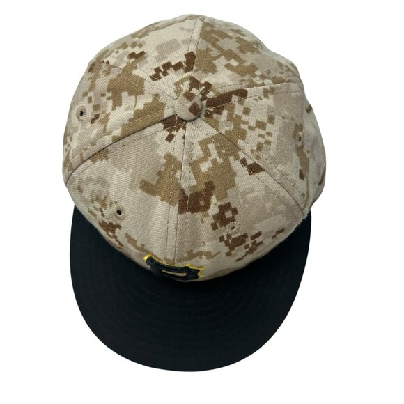 Pittsburgh Pirates New Era On Field Authentic Hat Cap 7 Camo Military 59Fifty - Picture 6 of 12